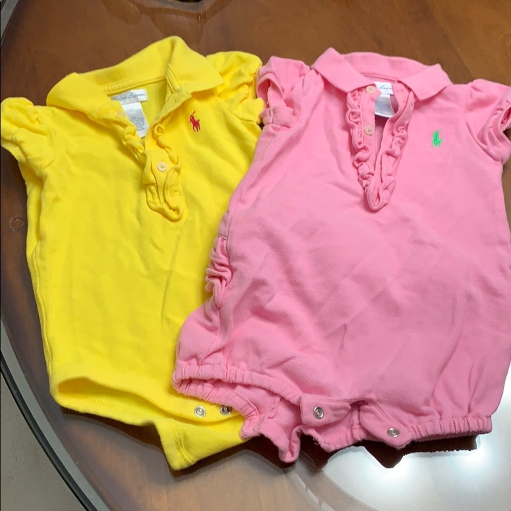 Set of 9M Rompers by Ralph Lauren